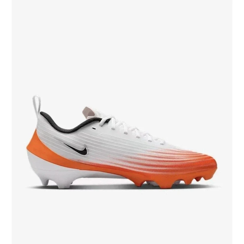 Mens Sz 13.5 - Nike Vapor Speed 3 TB Football Cleats White Orange HM8849-104